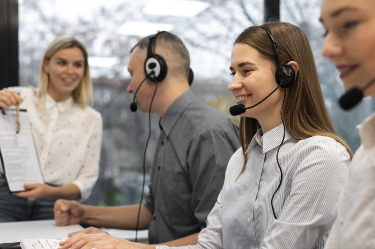 colleagues-working-together-call-center-office